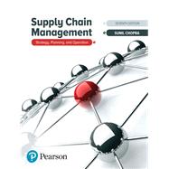Supply Chain Management Strategy, Planning, and Operation 9780134731889