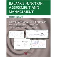 Balance Function Assessment and Management 9781635501889