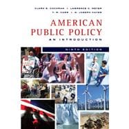 American Public Policy : An Introduction
