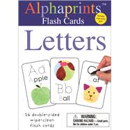 Alphaprints: Wipe Clean Flash Cards Letters 9780312521899