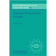 Ordered Permutation Groups