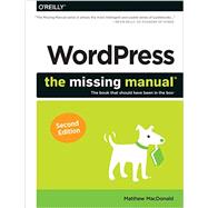 Wordpress: The Missing Manual 9781449341909