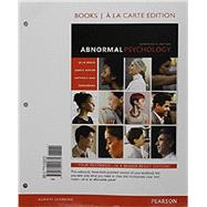 Abnormal Psychology, Book a la Carte Plus NEW MyPsychLab -- Access Card Package 9780134481913