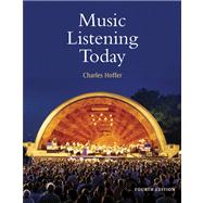 Music Listening Today (with 2 CD Set and Resource Center Printed Access Card) 9780495571919
