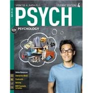 PSYCH 4 (with CourseMate Printed Access Card) 9781305091924