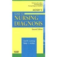 Mosby's Guide to Nursing Diagnosis 9780323051927
