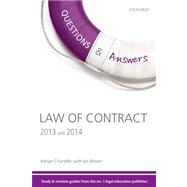 Q & A Revision Guide Law of Contract 2013 and 2014 9780199661930