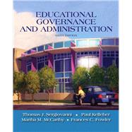 Educational Governance and Administration 9780205581931
