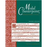 Modal Counterpoint Renaissance Style 9780195331943