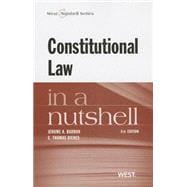 Constitutional Law in a Nutshell 9780314281944