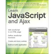 Learn JavaScript and Ajax with W3Schools 9780470611944