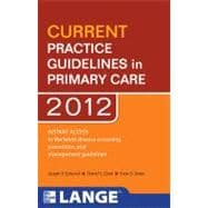 CURRENT Practice Guidelines in Primary Care 2012 9780071701945
