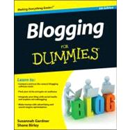 Blogging for Dummies 9781118151945