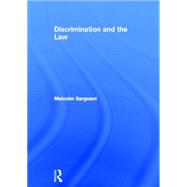 Discrimination and the Law 9780415631952