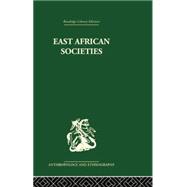 East African Societies 9781138861954