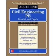 Civil Engineering All-In-One PE Exam Guide: Breadth and Depth, Third Edition 9780071821957