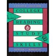 College Reading and Study Skills