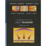 Introduction to Heat Transfer, 6th Edition 9780470501962