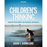 Children's Thinking, 5th Edition 9781133331971