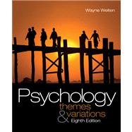 Psychology : Themes and Variations 9780495601975