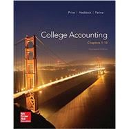 College Accounting (Chapters 1-13) with Connect Access Card 9781259671982