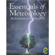 Essentials of Meteorology With Infotrac 9780534372002