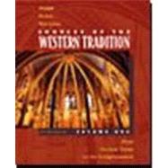 Sources of the Western Tradition, volume 1 9780395892015