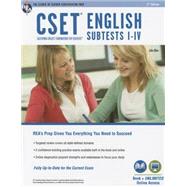 CSET English Subtests I-IV 9780738612027