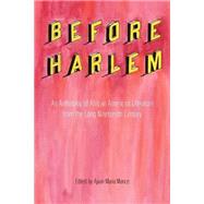 Before Harlem 9781621902027