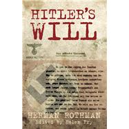 Hitler's Will 9780750962032