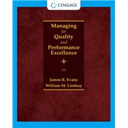 Managing for Quality and Performance Excellence 9780357442036