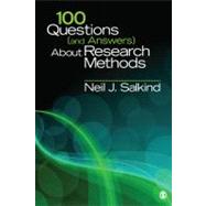 100 Questions (and Answers) About Research Methods 9781412992039