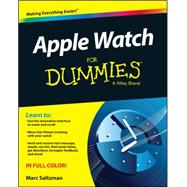Apple Watch for Dummies 9781119052050