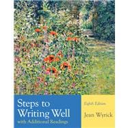 Steps to Writing Well With Additional Readings 9781428292055