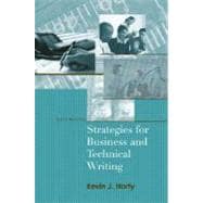 Strategies for Business and Technical Writing 9780205562060
