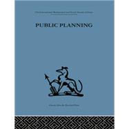 Public Planning: The inter-corporate dimension 9781138882072