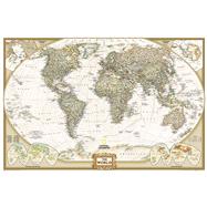 World Executive Poster Size Map: Wall Maps World 9781597752084