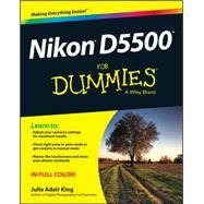 Nikon D5500 for Dummies 9781119102113