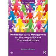 Human Resource Management for the Hospitality and Tourism Industries 9780415642118