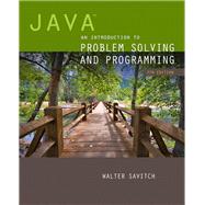 Java An Introduction to Problem Solving and Programming plus MyProgrammingLab with Pearson eText -- Access Card Package 9780133862119