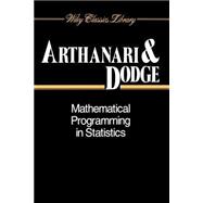 Mathematical Programming in Statistics