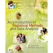 An Introduction to Statistical Methods and Data Analysis, 6th Edition 9781133382140