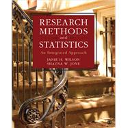 Research Methods and Statistics 9781483392141