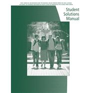 Student Solutions Manual for Cohen’s Precalculus: A Problems-Oriented Approach, 6th 9780534402143