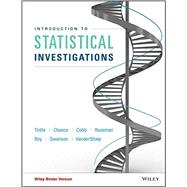 Introduction to Statistical Investigations 9781118172148