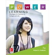 P.O.W.E.R. Learning: Strategies for Success in College and Life 9780077842154