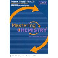 MasteringChemistry -- Standalone Access Card -- for Principles of Chemistry A Molecular Approach 9780321752161