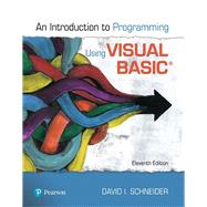 Introduction to Programming Using Visual Basic Plus MyLab Programming with Pearson eText -- Access C