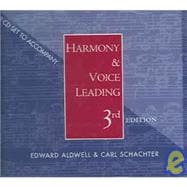 2 CD Set for Aldwell/Schachter's Harmony and Voice Leading, 3rd
