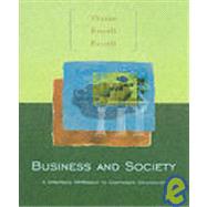 Business and Society : A Strategic Approach to Corporate Citizenship 9780618072163